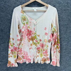 Sundance Floral Cardigan - Pink, Green, Cream